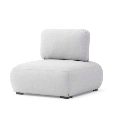 Iowa Outdoor Upholstered Armless Chair