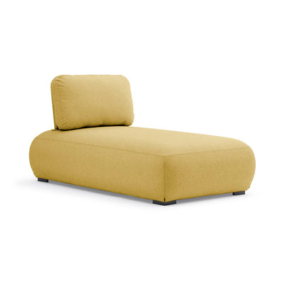 Iowa Outdoor Upholstered Chaise Lounge