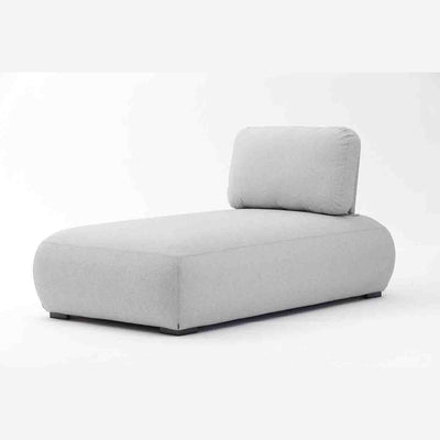 Iowa Outdoor Upholstered Chaise Lounge