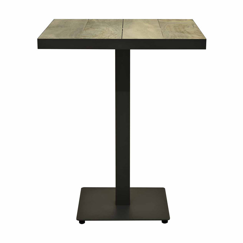 Clifton Outdoor Ceramic Square Bar Table 80 cm