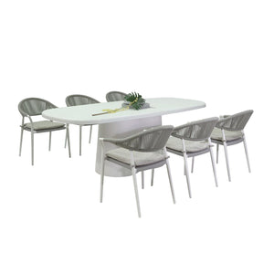 Bristol Table Windsor Chair Outdoor Dining Setting