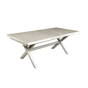 Clifton Outdoor Ceramic Extension Dining Table 201/261 cm