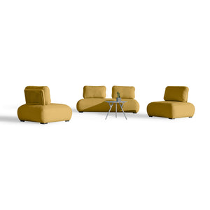 Iowa 4 Seater Outdoor Upholstered Lounge