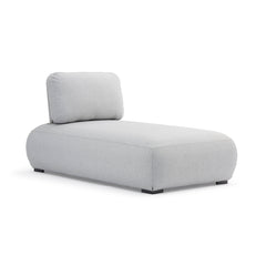 Iowa Outdoor Upholstered Chaise Lounge