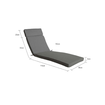 Outdoor Sunlounger Cushion