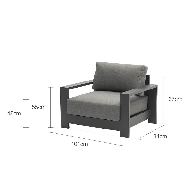 Skyline Outdoor Aluminium Armchair