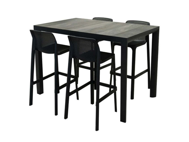 Clifton Table Nardi Net Stool Outdoor Bar Setting